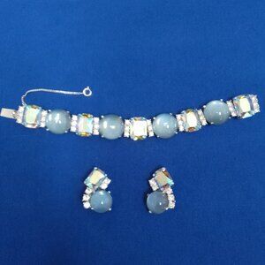JOMAZ VINTAGE VINTAGE BRACELET & EARRING SET